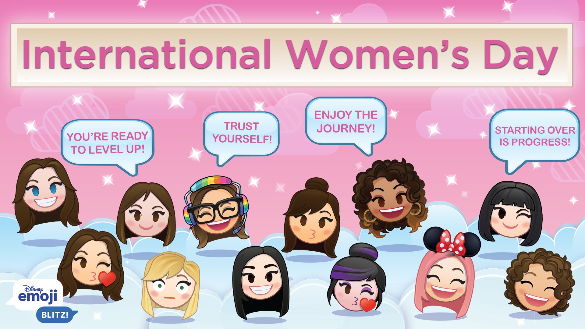 International Women's Day, Disney Emoji Blitz